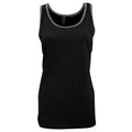 Front - Canvas Jersey Damen Tank-Top, ärmellos