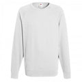 Front - Fruit Of The Loom Herren Raglan-Sweatshirt, Rundhalsausschnitt