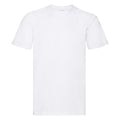 Front - Fruit Of The Loom Herren Super Premium Kurzarm T-Shirt