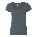 Front - Gildan Damen Kurzarm Scoop T-Shirt