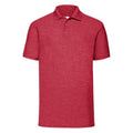 Front - Fruit Of The Loom 65/35 Herren Piqué Polo-Shirt, Kurzarm