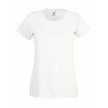 Front - Damen Value Fitted Kurzarm Freizeit T-Shirt