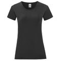 Front - Fruit of the Loom - "Iconic 150" T-Shirt für Damen