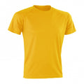 Fluoreszierendes Orange - Front - Spiro - "Impact Aircool" T-Shirt für Herren