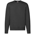 Front - Fruit of the Loom - "Premium" Sweatshirt für Herren  angesetzte Ärmel