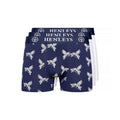 Front - Henleys - "Lionwing" Boxershorts für Herren(3er-Pack)