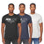 Front - Henleys - "Melvern" T-Shirt für Herren(3er-Pack)