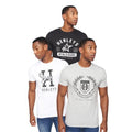 Front - Henleys - "Upton" T-Shirt für Herren(3er-Pack)