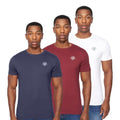 Front - Henleys - "Calyer" T-Shirt für Herren(3er-Pack)