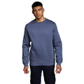 Seeblau - Front - Juice - "Cranwood" Sweatshirt für Herren