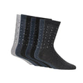 Front - Juice - "Ashman" Socken für Herren (7er-Pack)