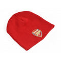 Front - Arsenal FC Fußball Strick Beanie Mütze