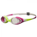 Limone-Fuchsie-Weiß - Front - Arena - "Spider" Schwimmbrille für Kinder