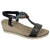 Front - Cipriata - Damen Sandalen "Gilda", Mit Strass besetzt