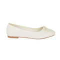 Front - Dorothy Perkins - Damen Ballettschuhe "Phoebe", Schleife