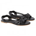 Front - Dorothy Perkins - Damen Sandalen "Jocelyn", Geflochten, Leder