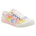 Front - Rocket Dog - Damen Sneaker "Jazzin Bright", Batik