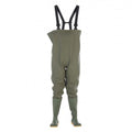 Front - Dikamar Herren Fischerhose / Gummistiefel Administrator