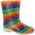 Front - Cotswold Kinder PVC Gummistiefel Regenbogen