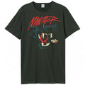 Front - Amplified - "Maneater" T-Shirt für Herren/Damen Unisex