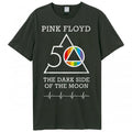 Front - Amplified - "The Dark Side Of The Moon" T-Shirt für Herren/Damen Unisex - 50-jähriges Jubiläum