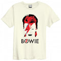 Front - Amplified - "Aladdin Sane" T-Shirt für Herren/Damen Unisex