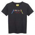 Front - Amplified - "Crayons Out" T-Shirt für Kinder