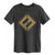 Front - Amplified - "Concrete & Gold" T-Shirt für Herren/Damen Unisex