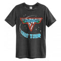 Front - Amplified - "1980 Tour" T-Shirt für Herren/Damen Unisex