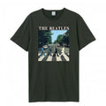 Front - Amplified - "Abbey Road" T-Shirt für Herren/Damen Unisex