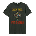 Front - Amplified - "Appetite For Destruction World Tour" T-Shirt für Herren/Damen Unisex