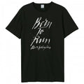 Front - Amplified - "Born To Run" T-Shirt für Herren/Damen Unisex