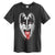 Front - Amplified - "Demon Face" T-Shirt für Herren/Damen Unisex