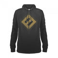 Front - Amplified - "Concrete & Gold" Kapuzenpullover für Herren/Damen Unisex