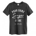 Front - Amplified - "Pour Some Sugar On Me" T-Shirt für Herren/Damen Unisex