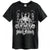 Front - Amplified - "Dancing Skulls" T-Shirt für Herren/Damen Unisex