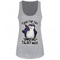 Front - Psycho Penguin Damen Tanktop That Annoying Talky Noise