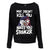 Front - Psycho Penguin - "What Doesn´t Kill You" Sweatshirt für Damen