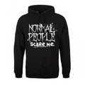 Front - Grindstore - "Normal People Scare Me" Kapuzenpullover für Herren