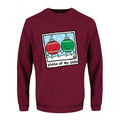 Front - Pop Factory - "Photo Of My Balls" Sweatshirt für Herren - weihnachtliches Design