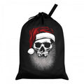 Front - Grindstore Nikolaussack mit Weihnachtsmann-Totenkopf