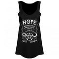 Front - Grindstore Damen Tanktop Nope Ouija