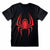 Front - Spider-Man - "Hanging Spider" T-Shirt für Herren/Damen Unisex