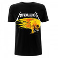 Front - Metallica - "Flaming Skull Tour ´94" T-Shirt für Herren/Damen Unisex