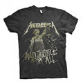 Front - Metallica - "And Justice For All" T-Shirt für Herren/Damen Unisex