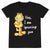 Front - Garfield - "Ignoring You" T-Shirt für Herren/Damen Unisex