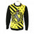 Front - Harry Potter Erwachsenen-Weihnachts-Pullover, Hufflepuff-Motiv