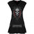 Front - Spiral Direct - "High Priestess" Minikleid Stollen an Taille für Damen