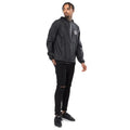 Front - Hype Herren Wappen Fishtail Jacke