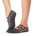 Front - Toesox - "Elle Sundown" Zehensocken für Damen